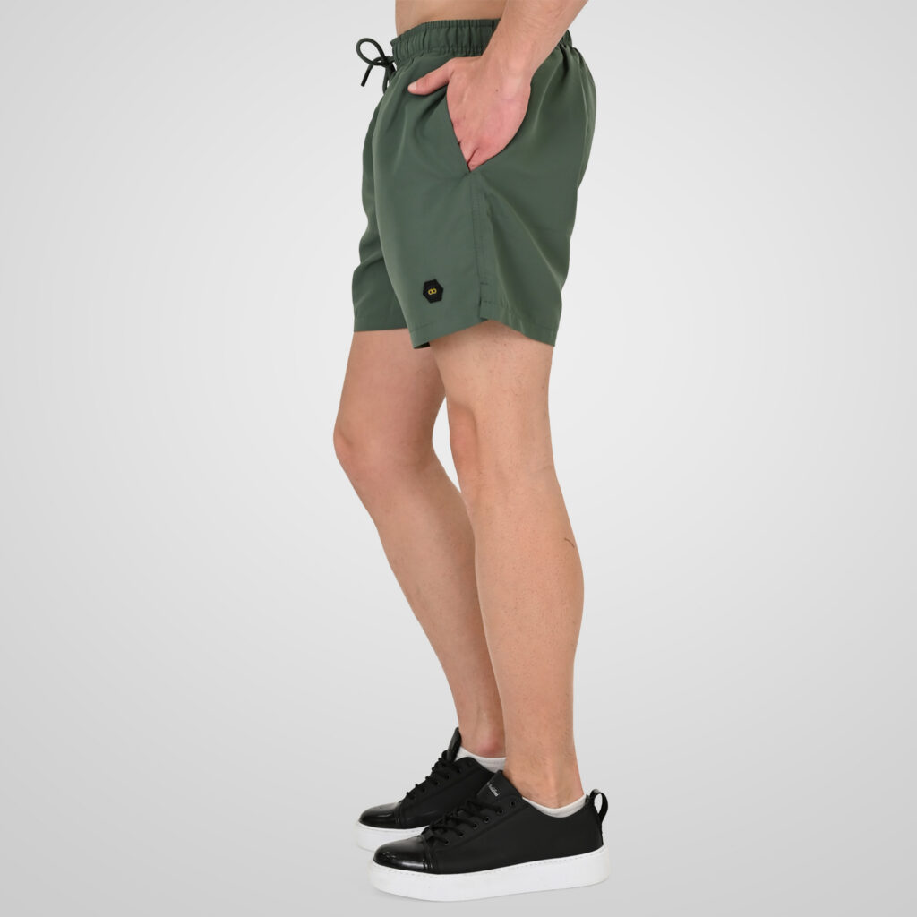 261MTS-8031 SWIM SHORTS LEAF GREEN