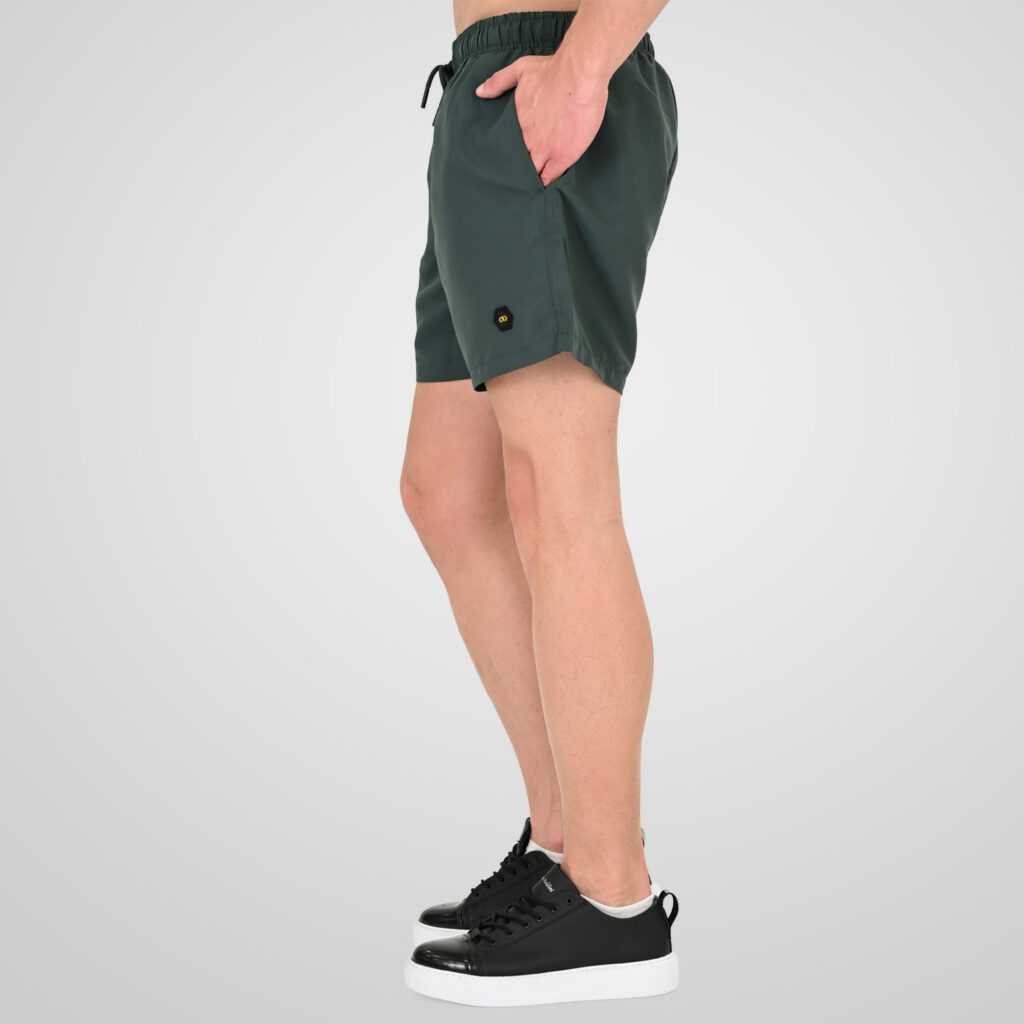 261MTS-8031 SWIM SHORTS DK KHAKI