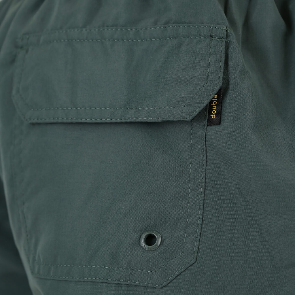 261MTS-8031 SWIM SHORTS DK KHAKI