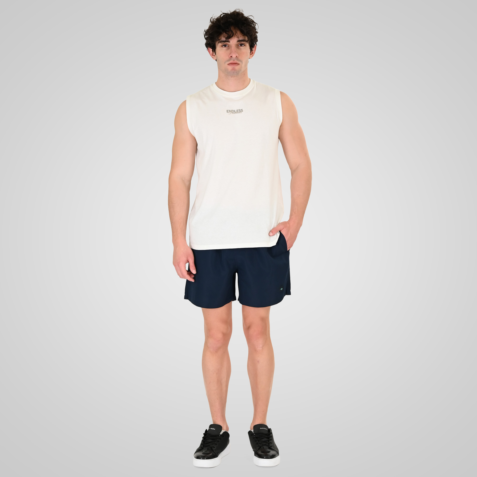 261MTS-8031 SWIM SHORTS NAVY - Image 2