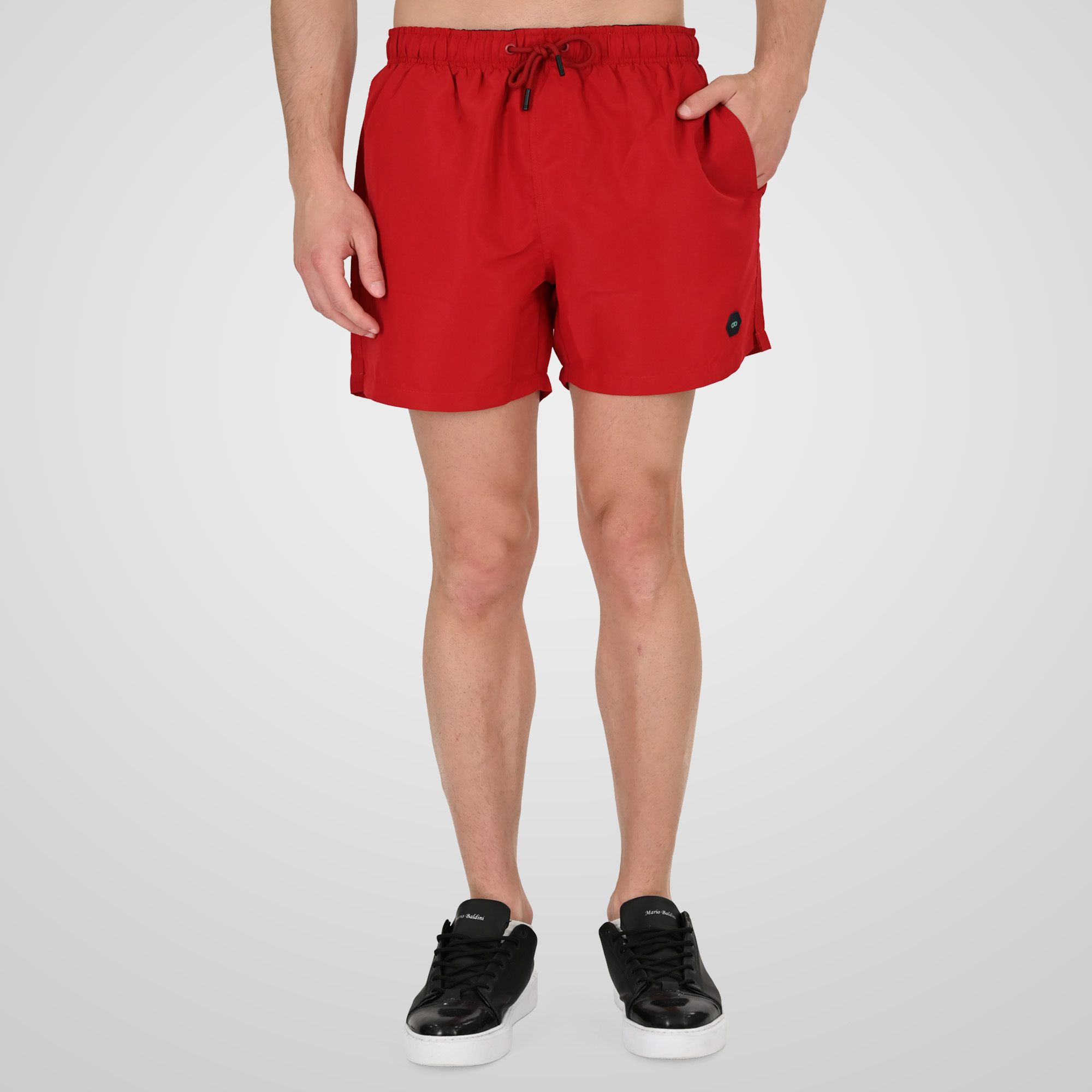 261MTS-8031 SWIM SHORTS HOT RED - Image 1