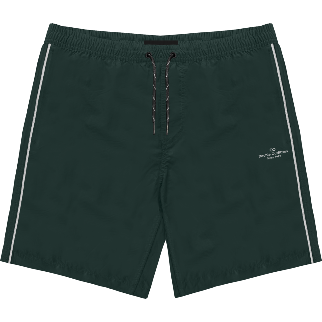 261MTS-8034 MID-LENGHT SWIM SHORTS WITH HIGH DENSITY PRINT (4-WAY STRETCH) HUNTER GREEN