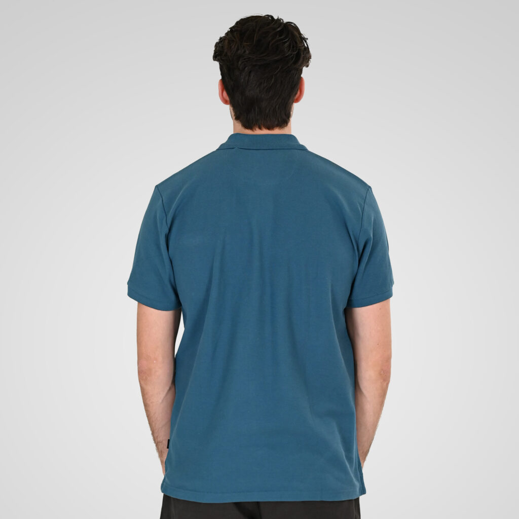 261PS-3031 POLO PIQUE STEEL BLUE