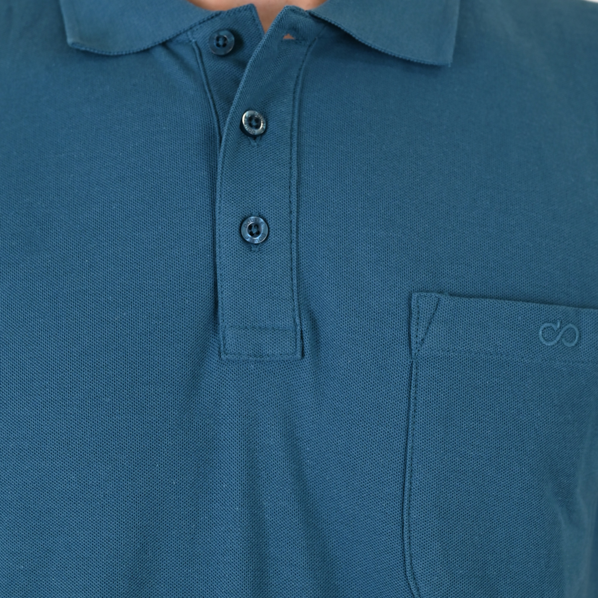 261PS-3031 POLO PIQUE STEEL BLUE - Image 5