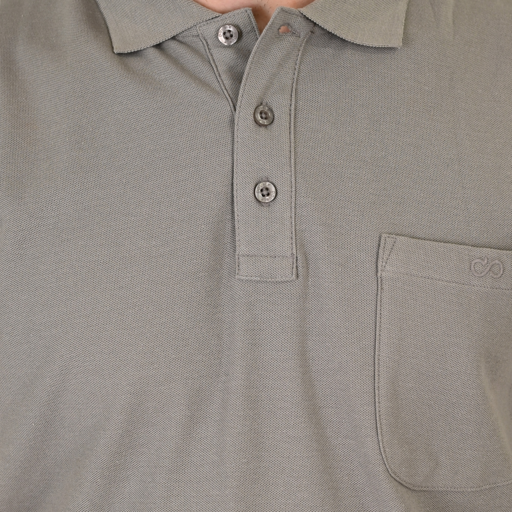 261PS-3031 POLO PIQUE LT GREY - Image 5