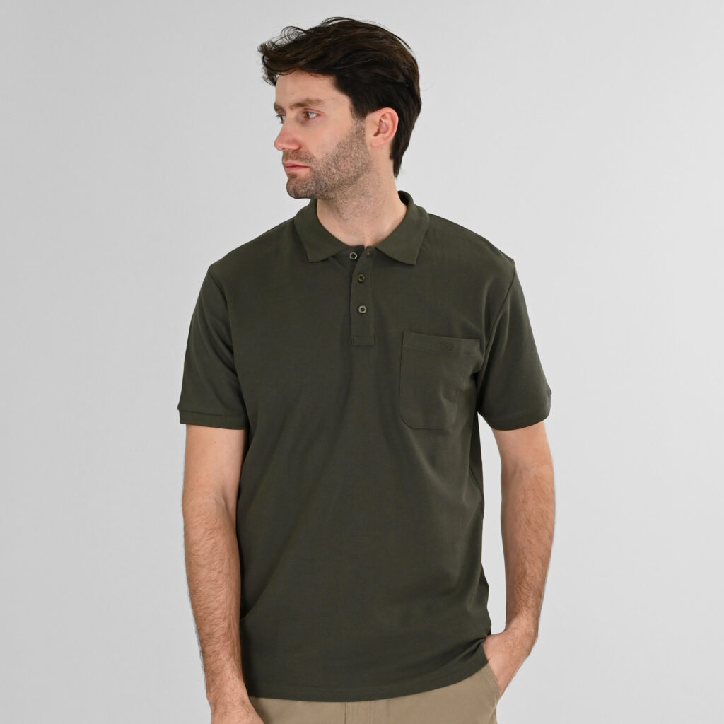 261PS-3031 POLO PIQUE KHAKI