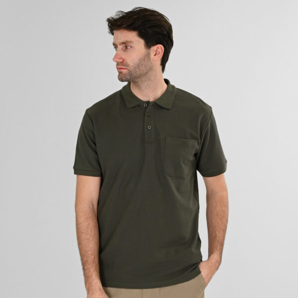 261PS-3031 POLO PIQUE KHAKI