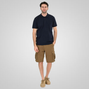 261PS-3031 POLO PIQUE NAVY
