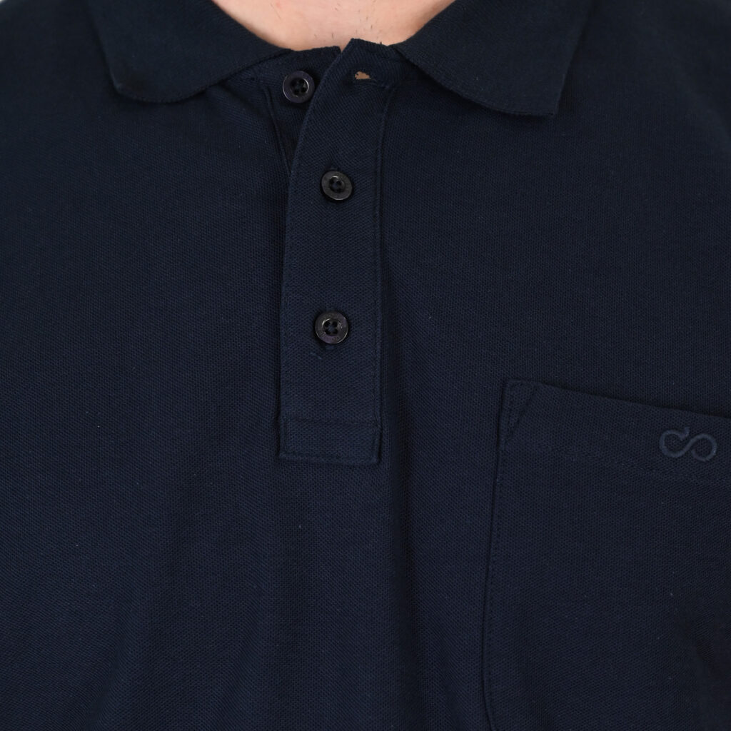 261PS-3031 POLO PIQUE NAVY