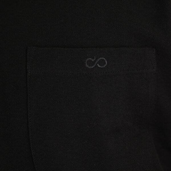 261PS-3031 POLO PIQUE BLACK