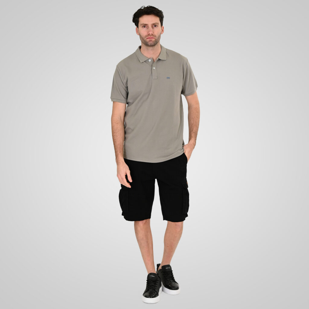 261PS-3032 POLO PIQUE LT GREY