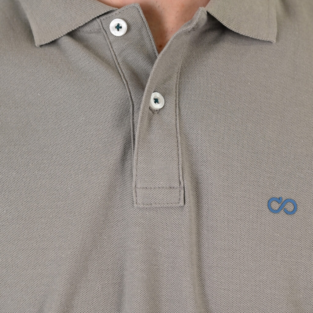261PS-3032 POLO PIQUE LT GREY