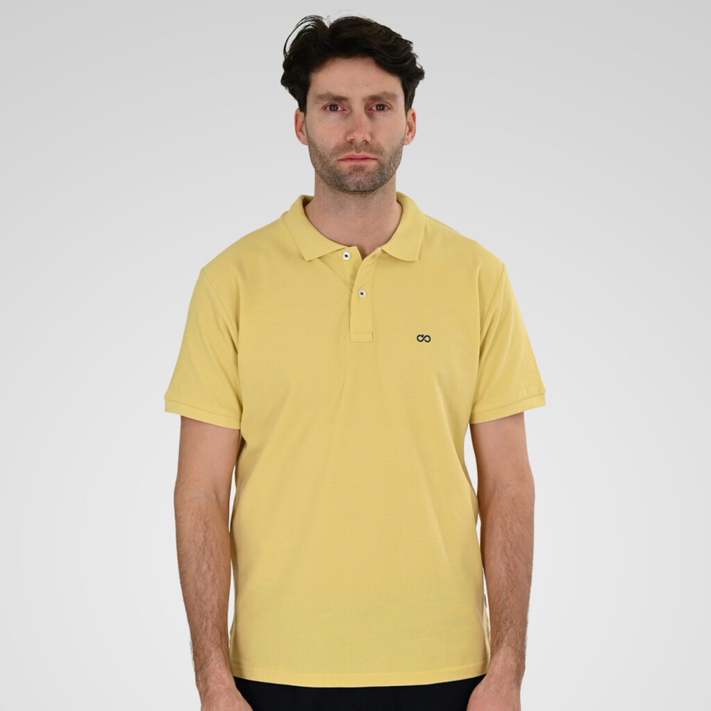 261PS-3032 POLO PIQUE PINEAPPLE