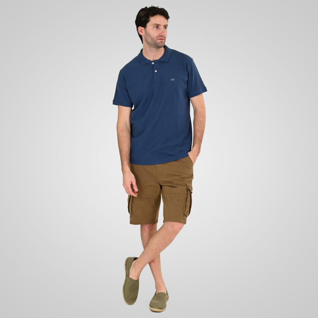 261PS-3032 POLO PIQUE INDIGO