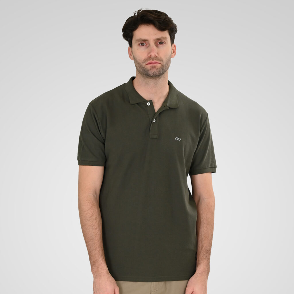 261PS-3032 POLO PIQUE KHAKI