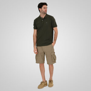 261PS-3032 POLO PIQUE KHAKI