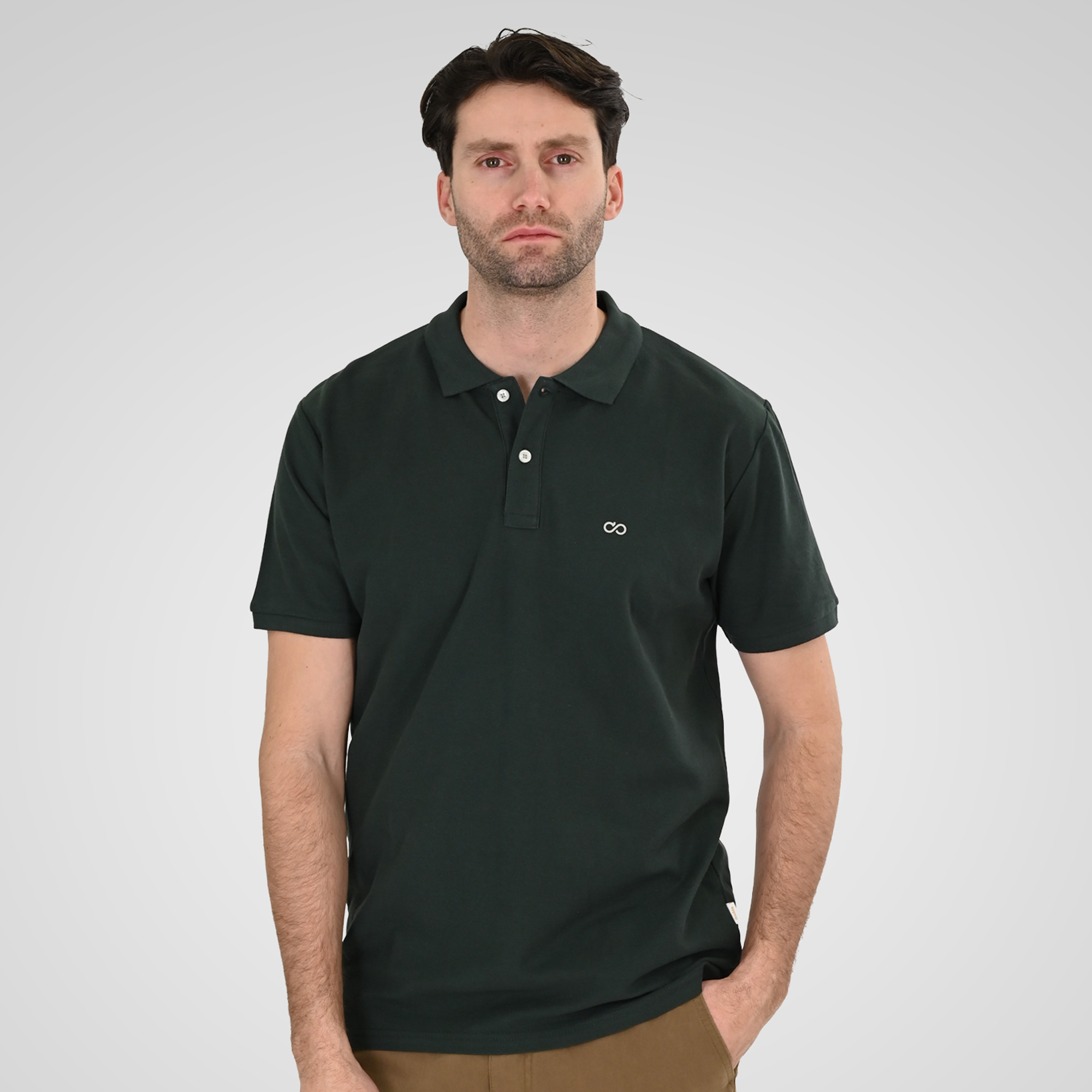 261PS-3032 POLO PIQUE FOREST GREEN - Image 1