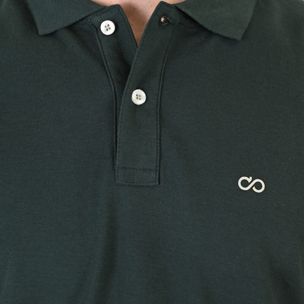 261PS-3032 POLO PIQUE FOREST GREEN