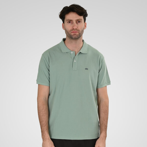 261PS-3032 POLO PIQUE MINERAL GREEN