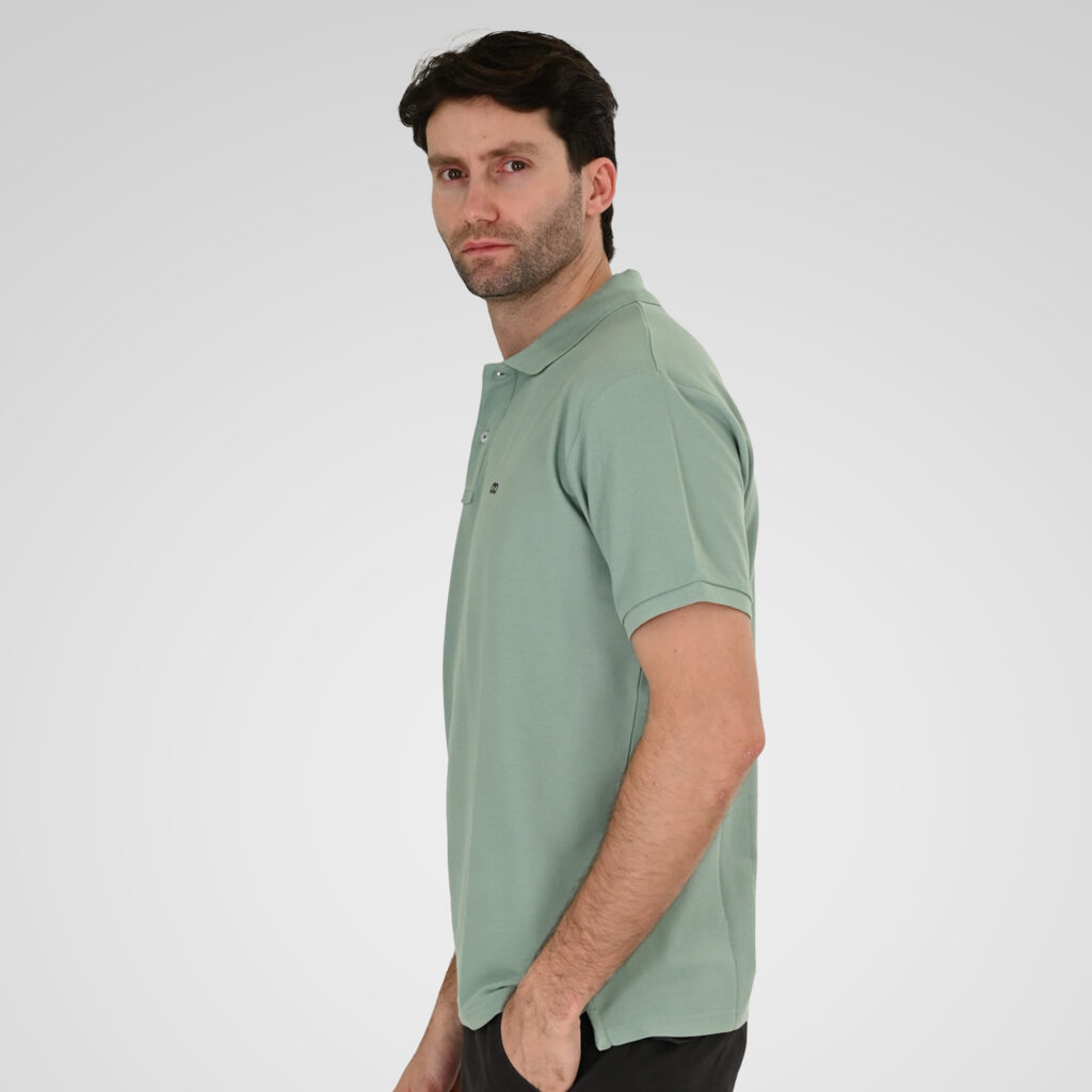 261PS-3032 POLO PIQUE MINERAL GREEN