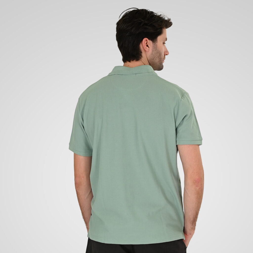 261PS-3032 POLO PIQUE MINERAL GREEN