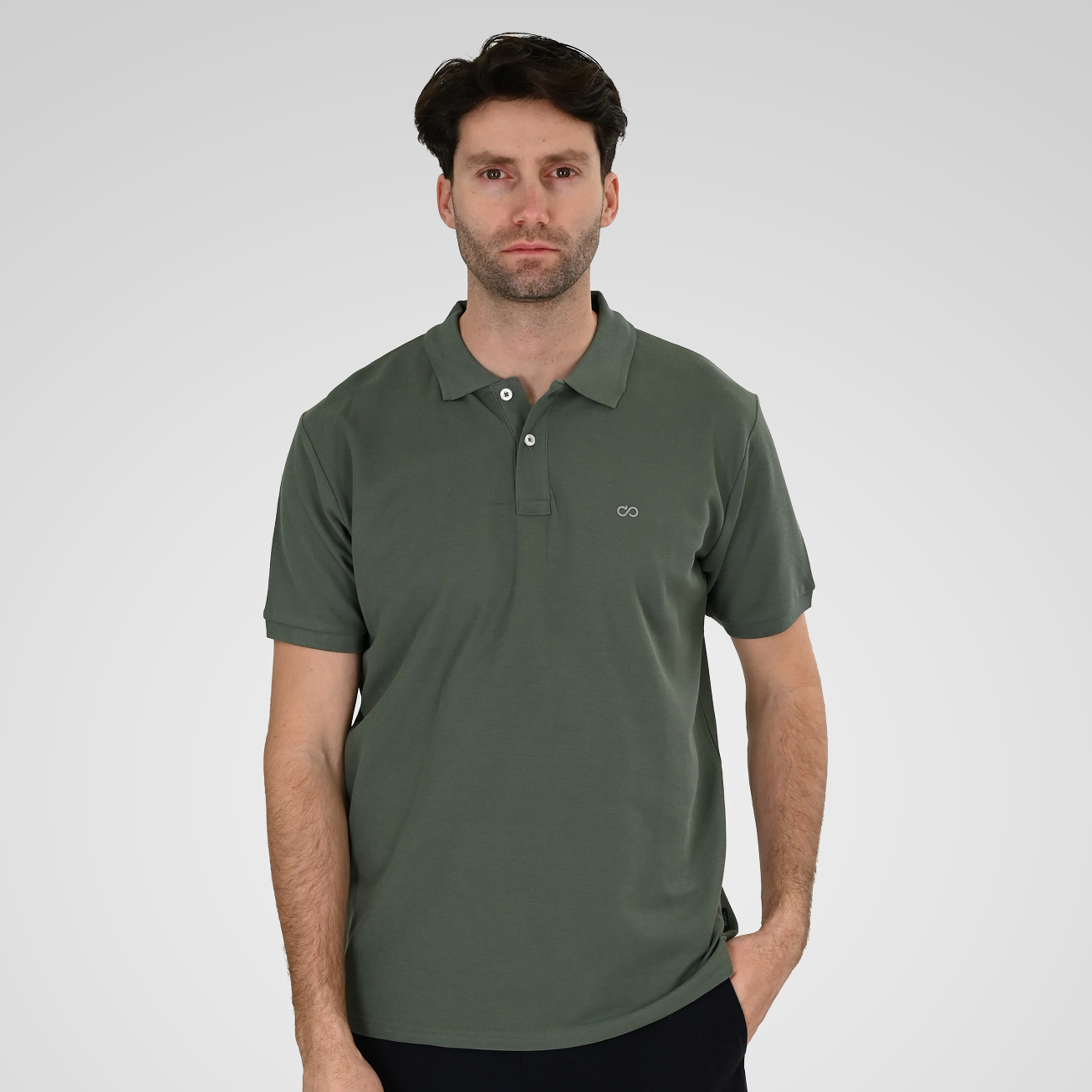 261PS-3032 POLO PIQUE AGAVE GREEN - Image 1