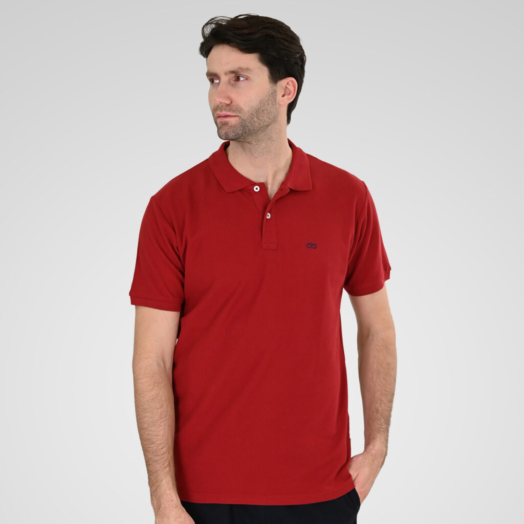 261PS-3032 POLO PIQUE RED