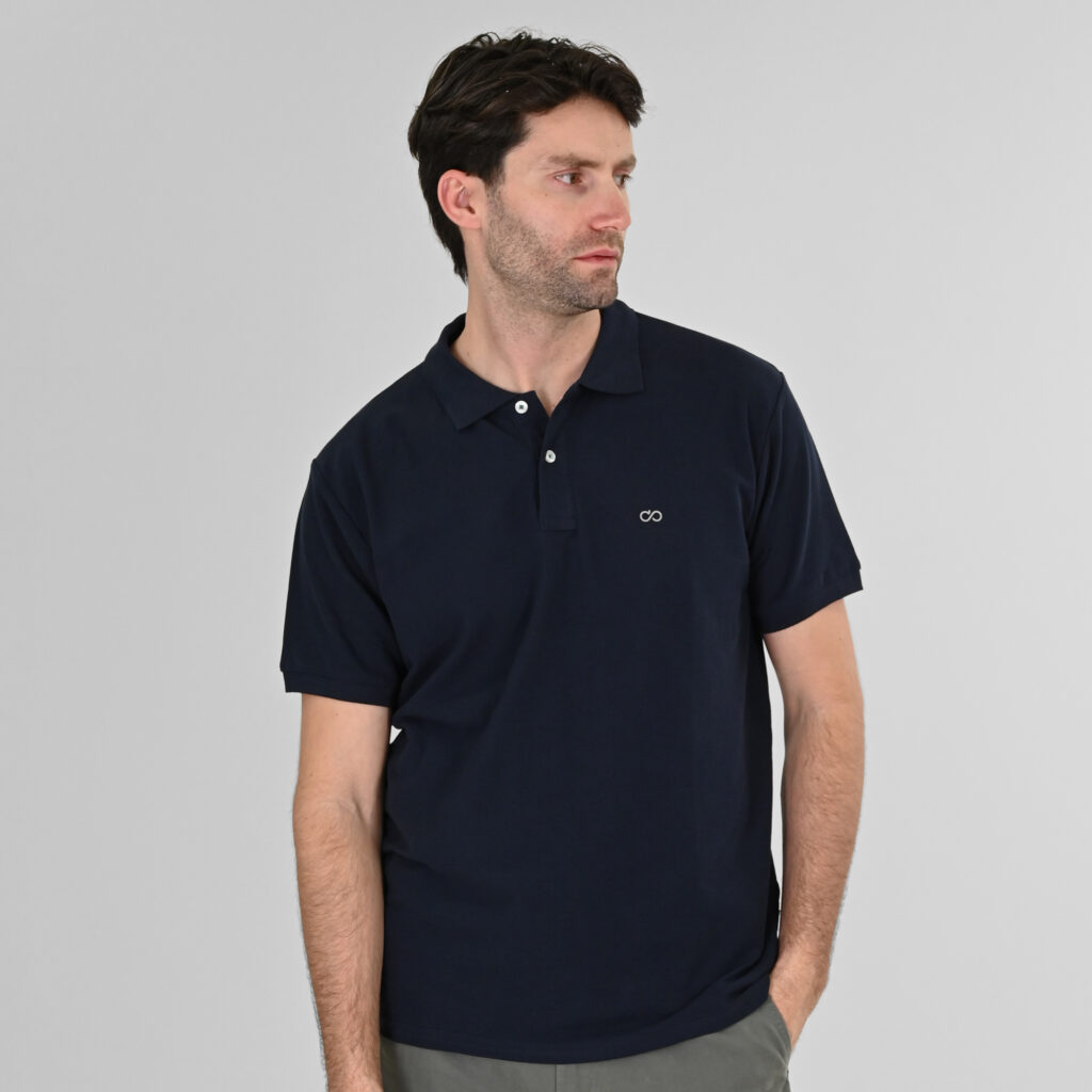 261PS-3032 POLO PIQUE NAVY