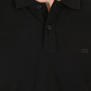 261PS-3032 POLO PIQUE BLACK - Image 6