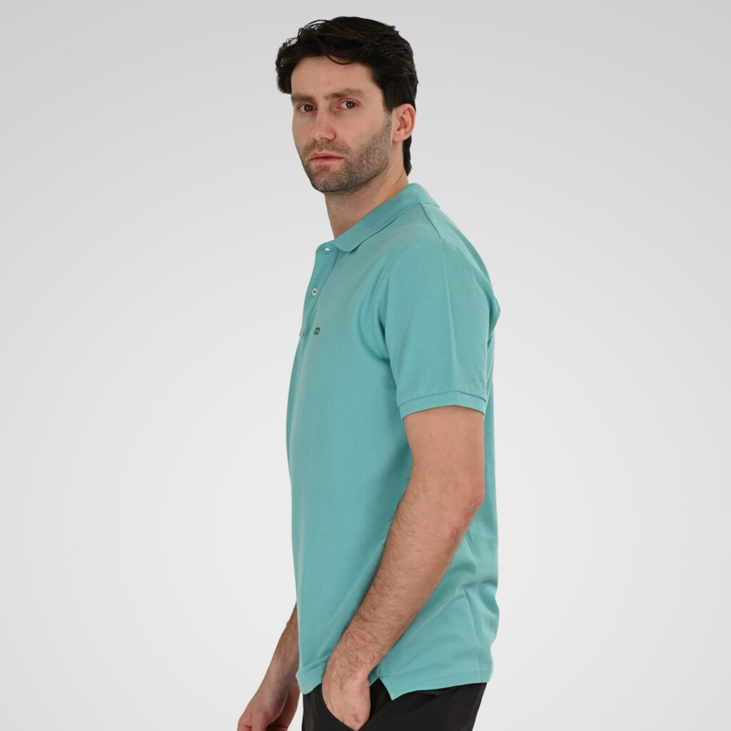 261PS-3032 POLO PIQUE AQUA