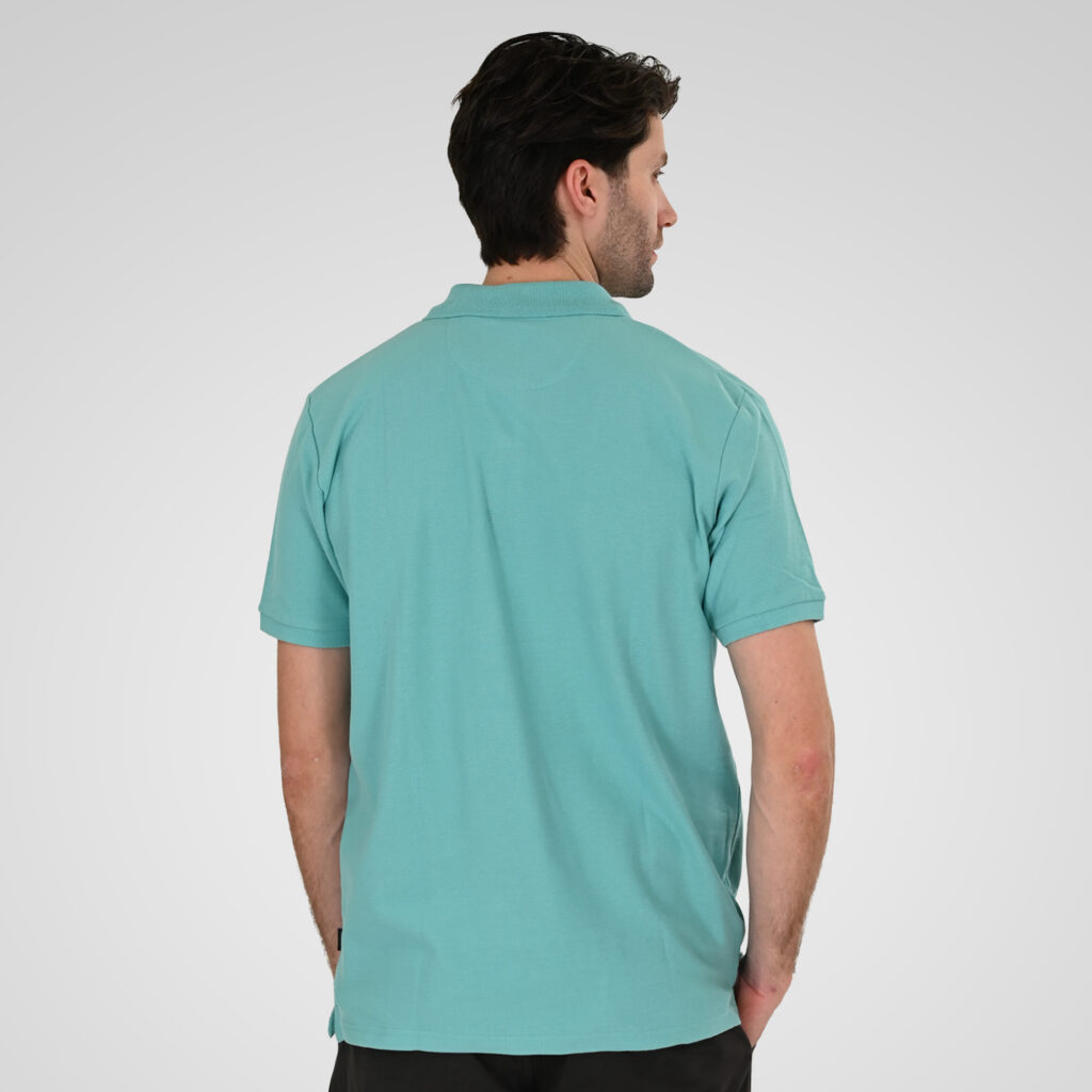261PS-3032 POLO PIQUE AQUA