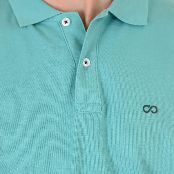 261PS-3032 POLO PIQUE AQUA