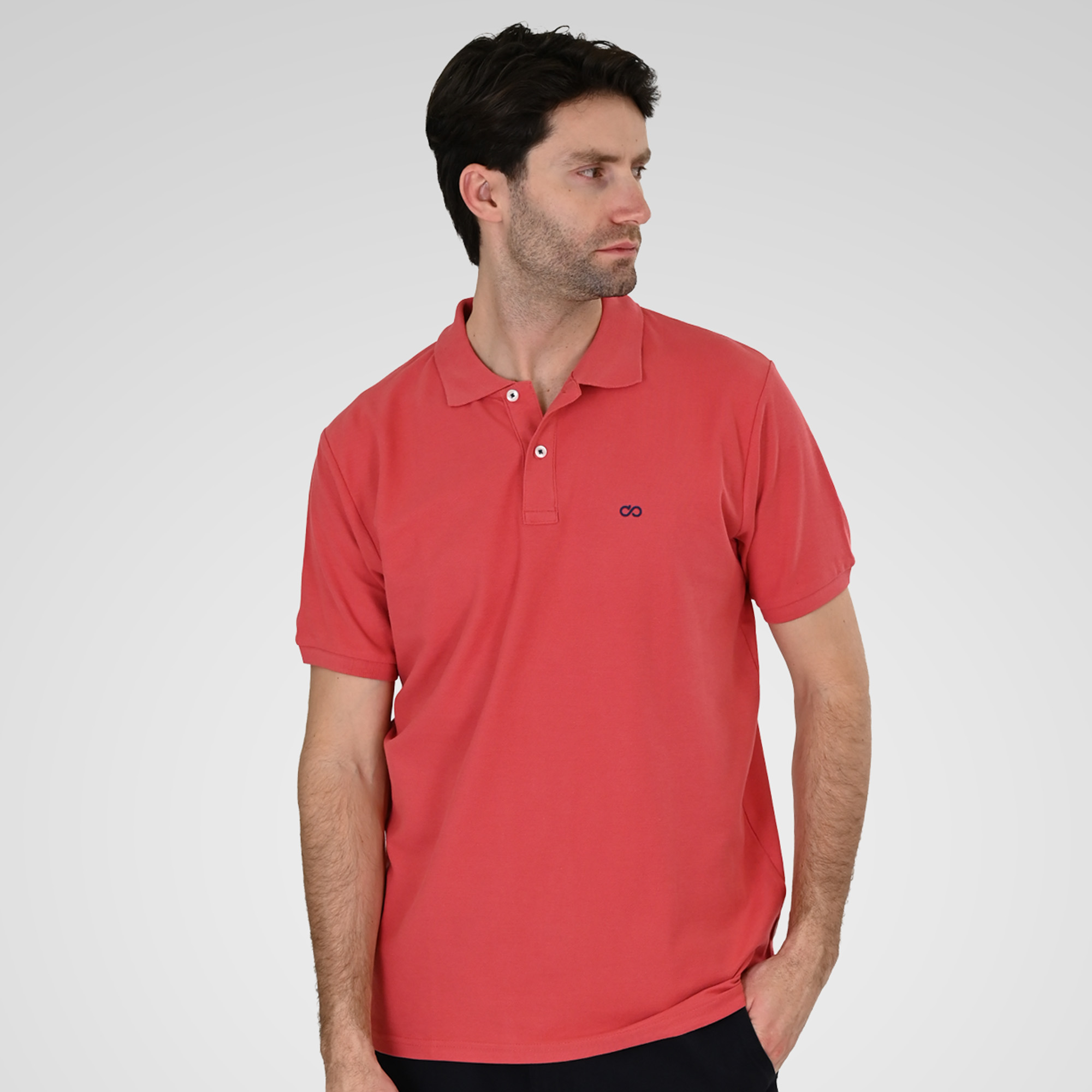 261PS-3032 POLO PIQUE DUSTY CORAL - Image 1