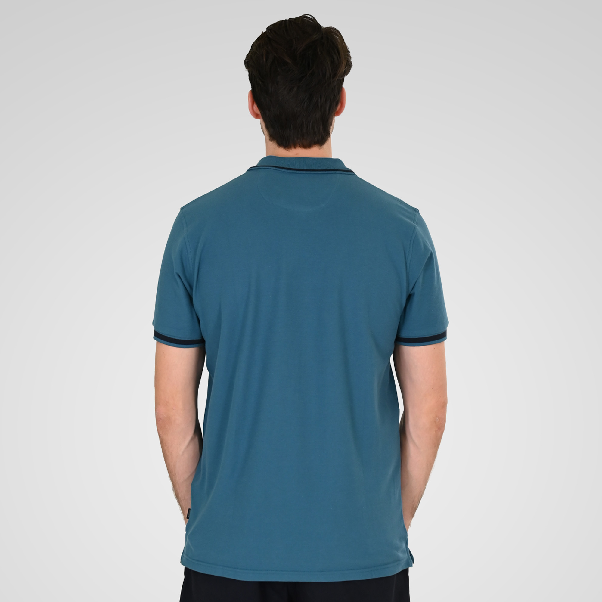 261PS-3035 POLO PIQUE STEEL BLUE - Image 4
