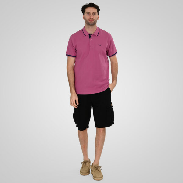 261PS-3035 POLO PIQUE DUSTY ROSE