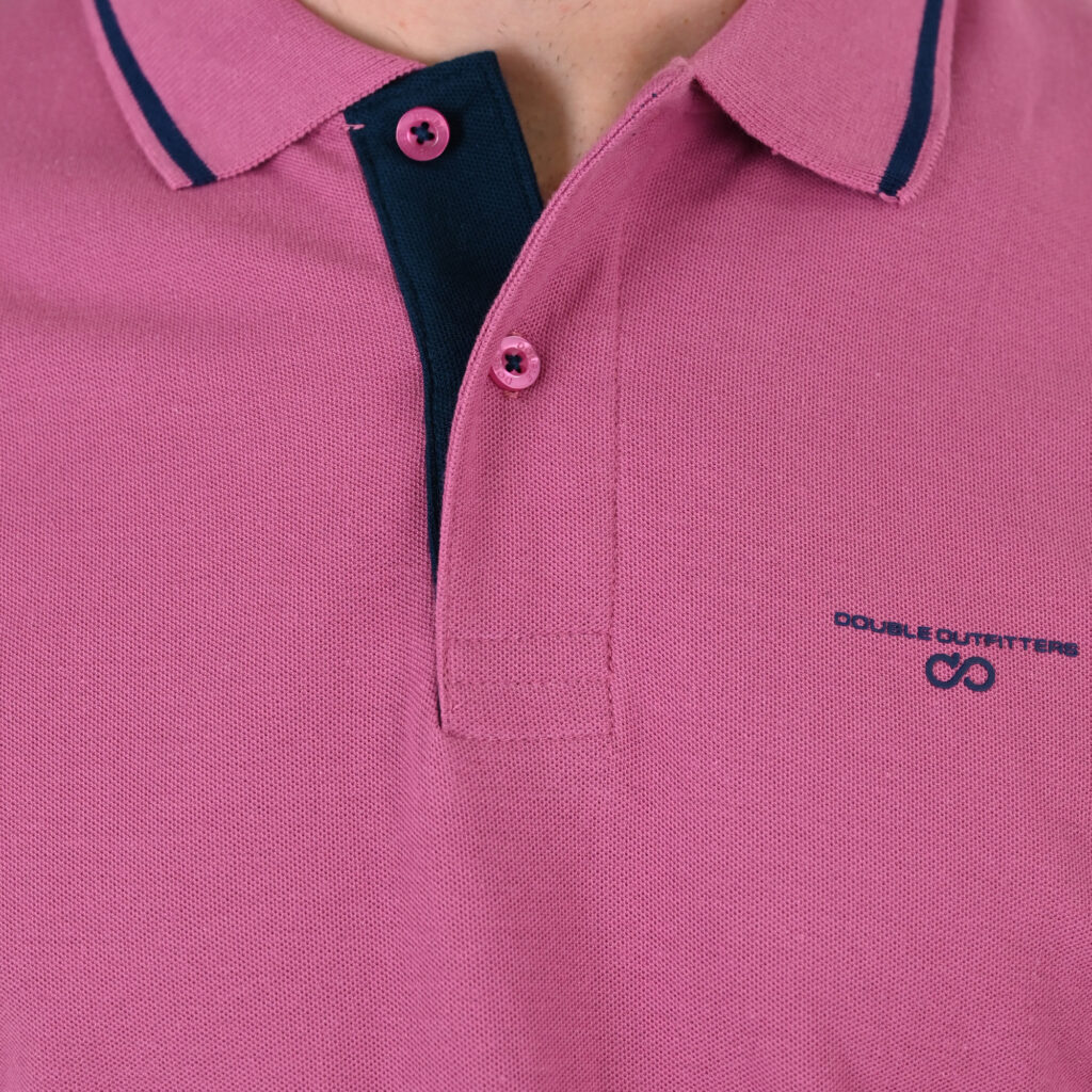 261PS-3035 POLO PIQUE DUSTY ROSE