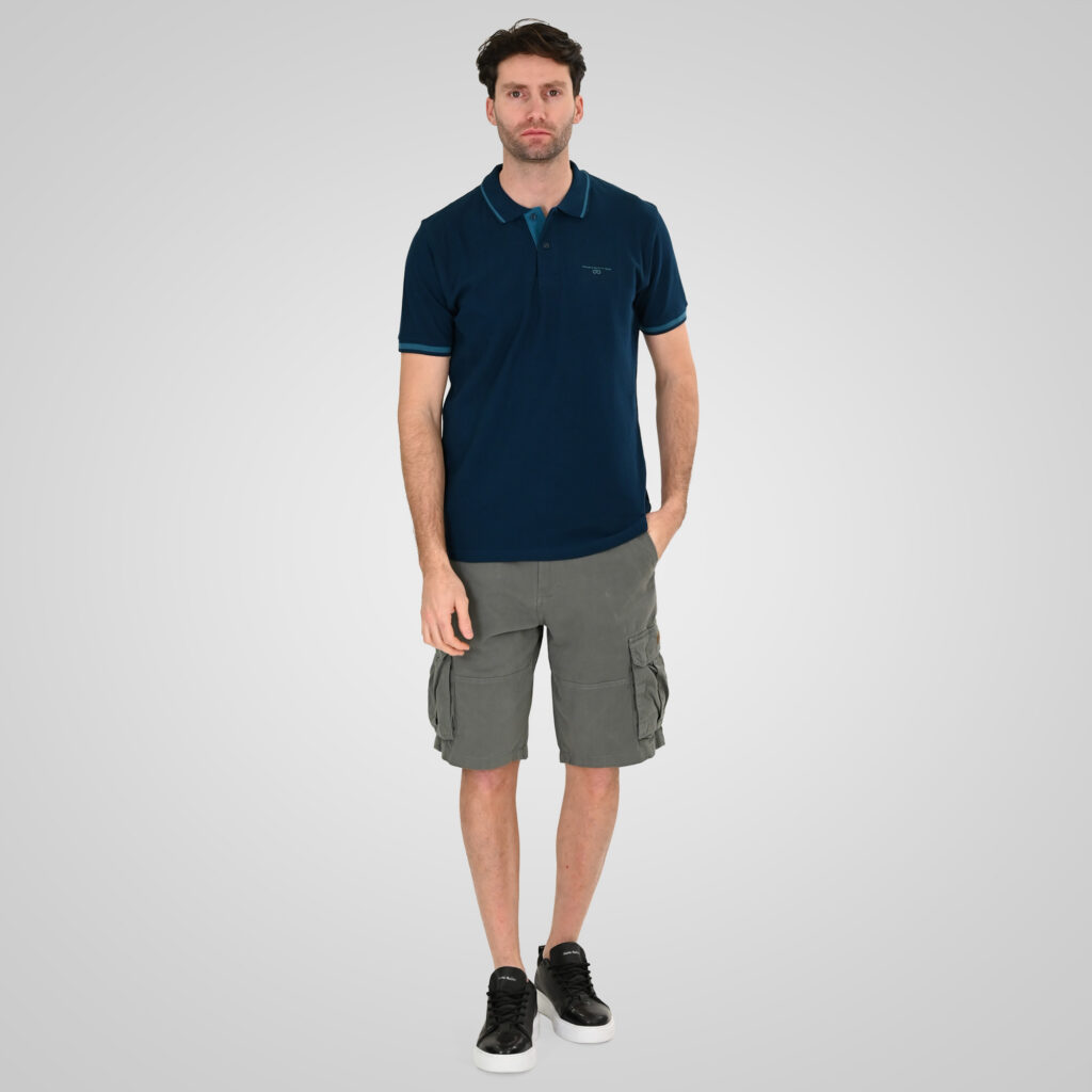261PS-3035 POLO PIQUE PETROL