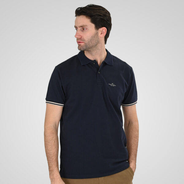261PS-3072 POLO PIQUE (ELASTANE FABRIC) NAVY