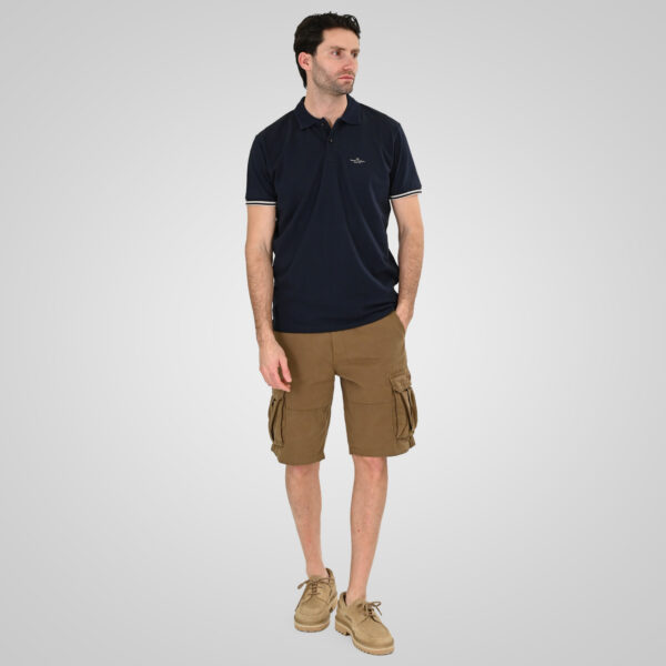 261PS-3072 POLO PIQUE (ELASTANE FABRIC) NAVY