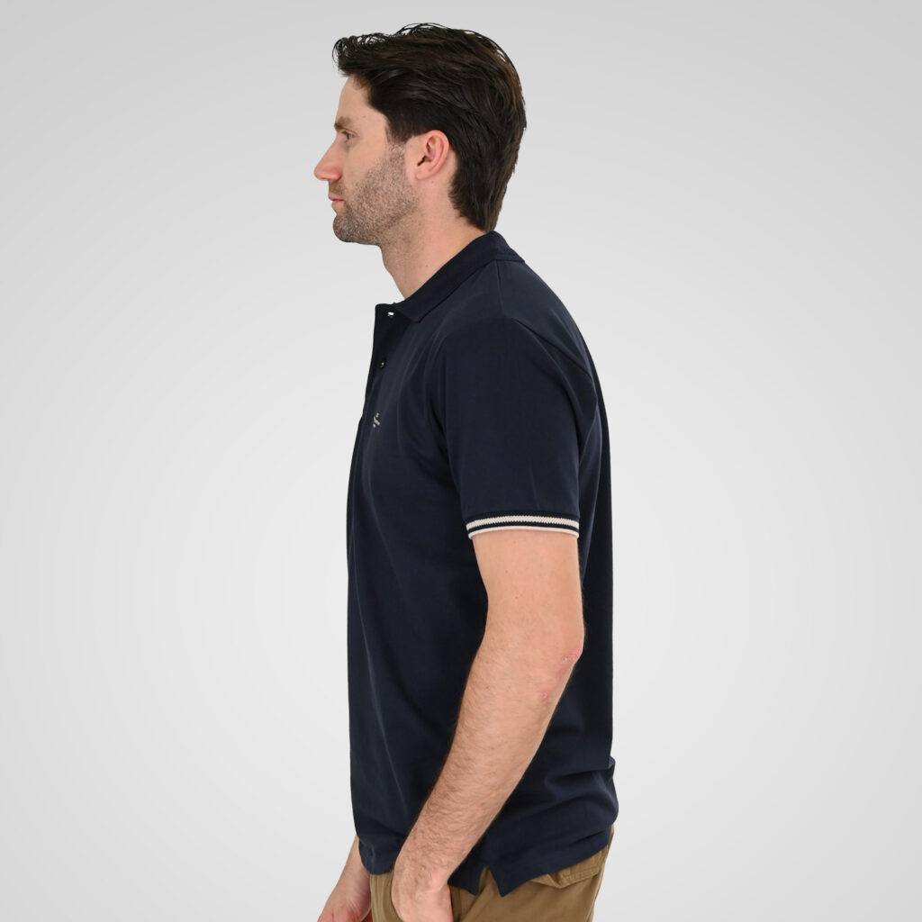261PS-3072 POLO PIQUE (ELASTANE FABRIC) NAVY