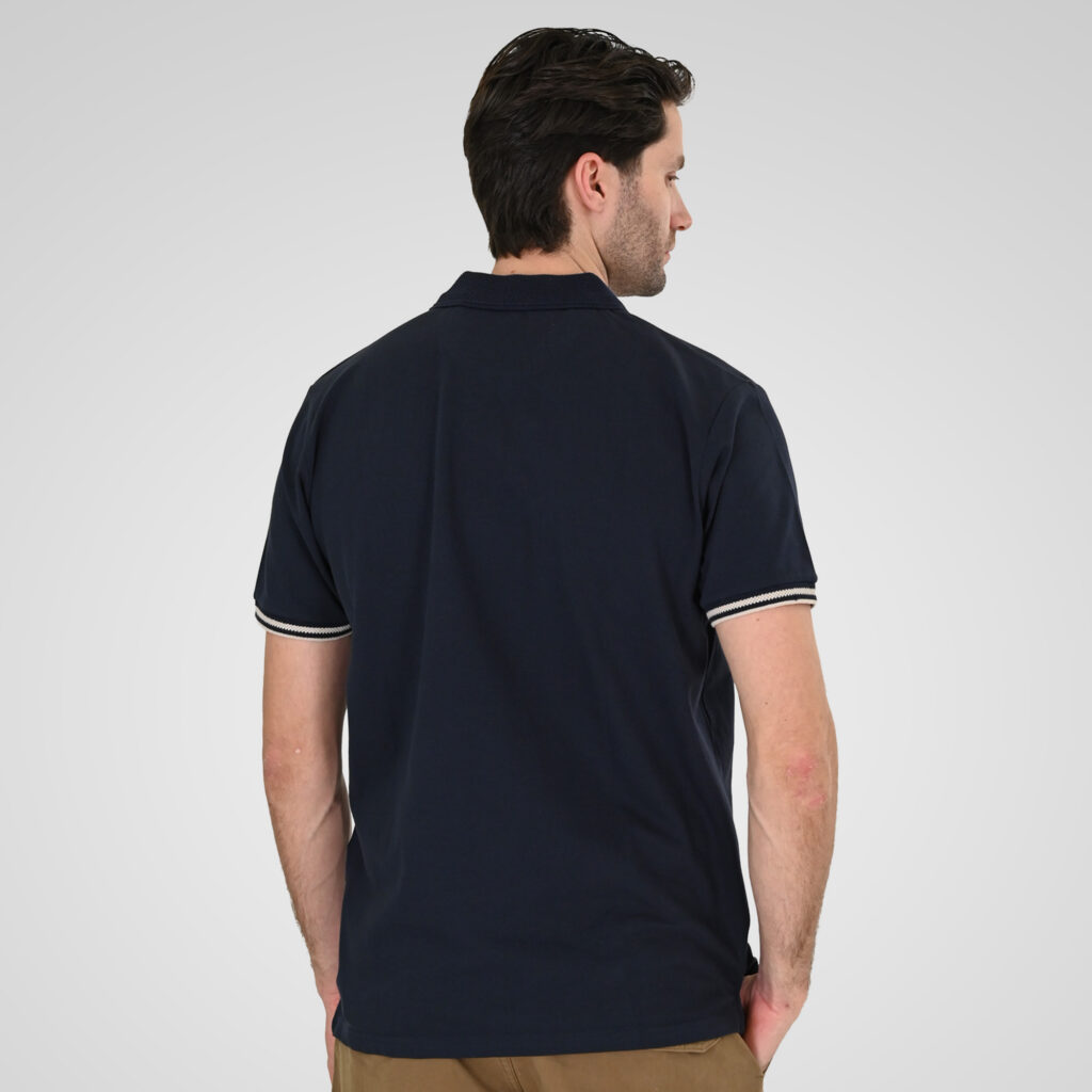 261PS-3072 POLO PIQUE (ELASTANE FABRIC) NAVY
