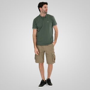 261PS-3072 POLO PIQUE (ELASTANE FABRIC) AGATE GREEN - Image 2