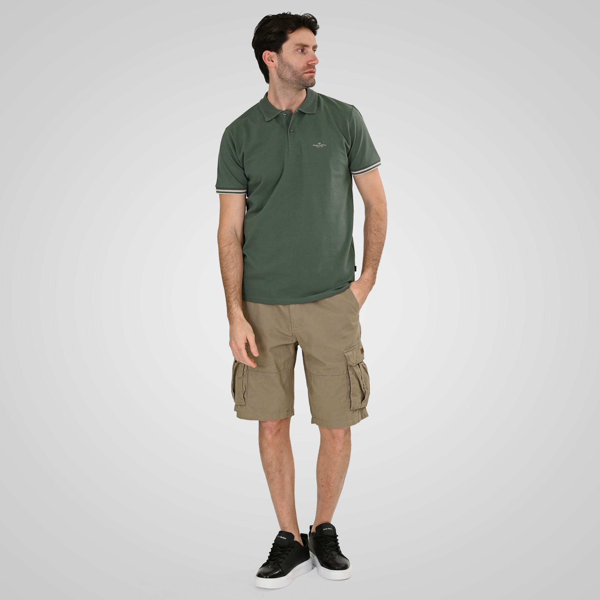 261PS-3072 POLO PIQUE (ELASTANE FABRIC) AGATE GREEN - Image 2