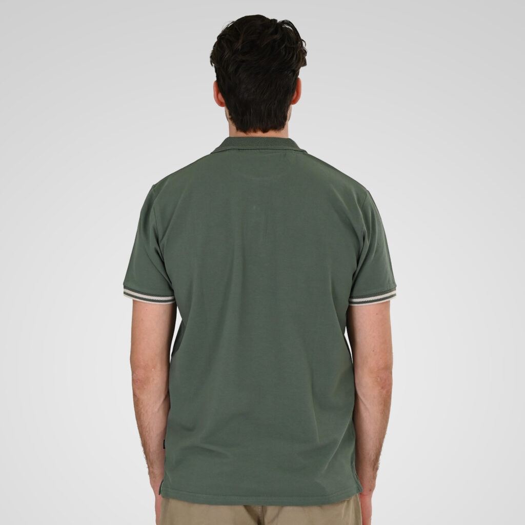 261PS-3072 POLO PIQUE (ELASTANE FABRIC) AGATE GREEN