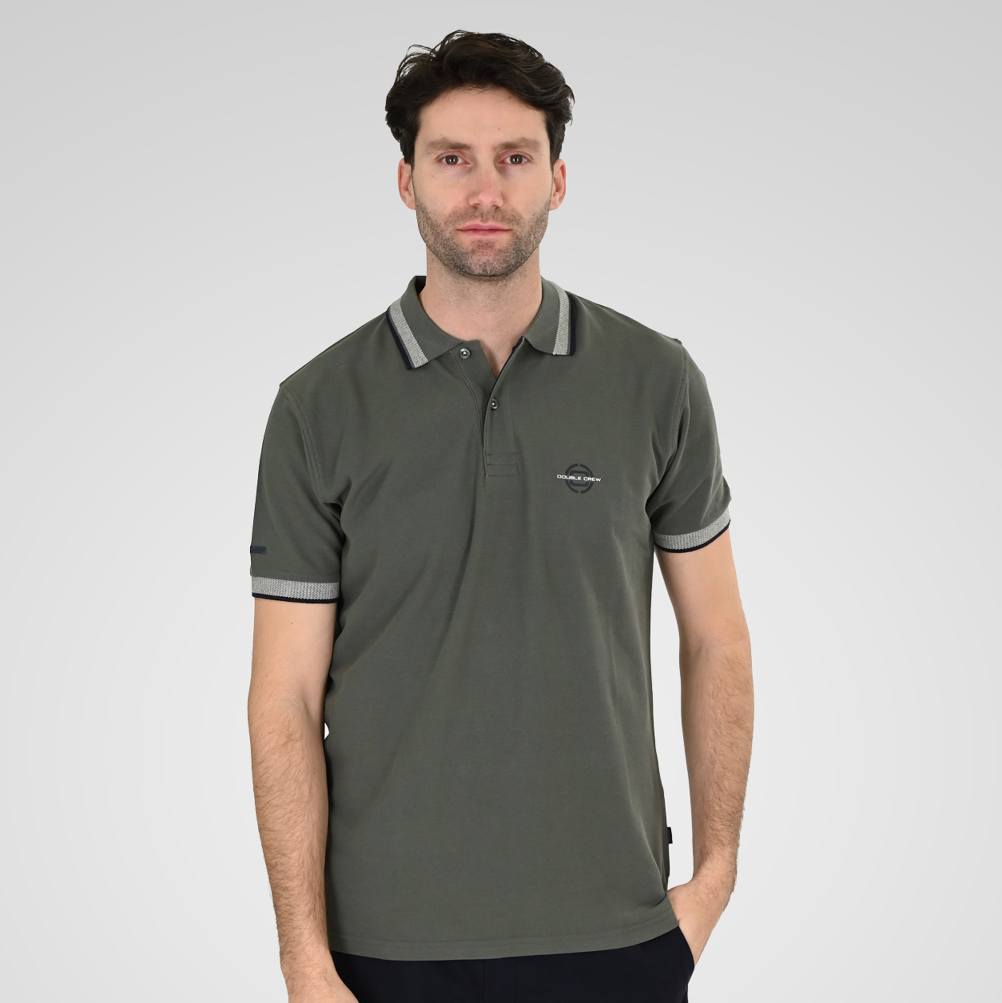 261PS-3077 POLO PIQUE AGAVE GREEN - Image 1