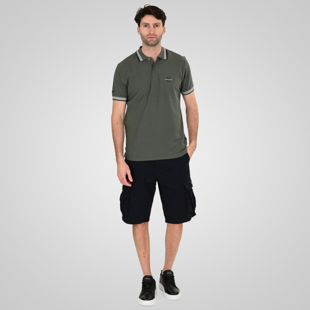 261PS-3077 POLO PIQUE AGAVE GREEN