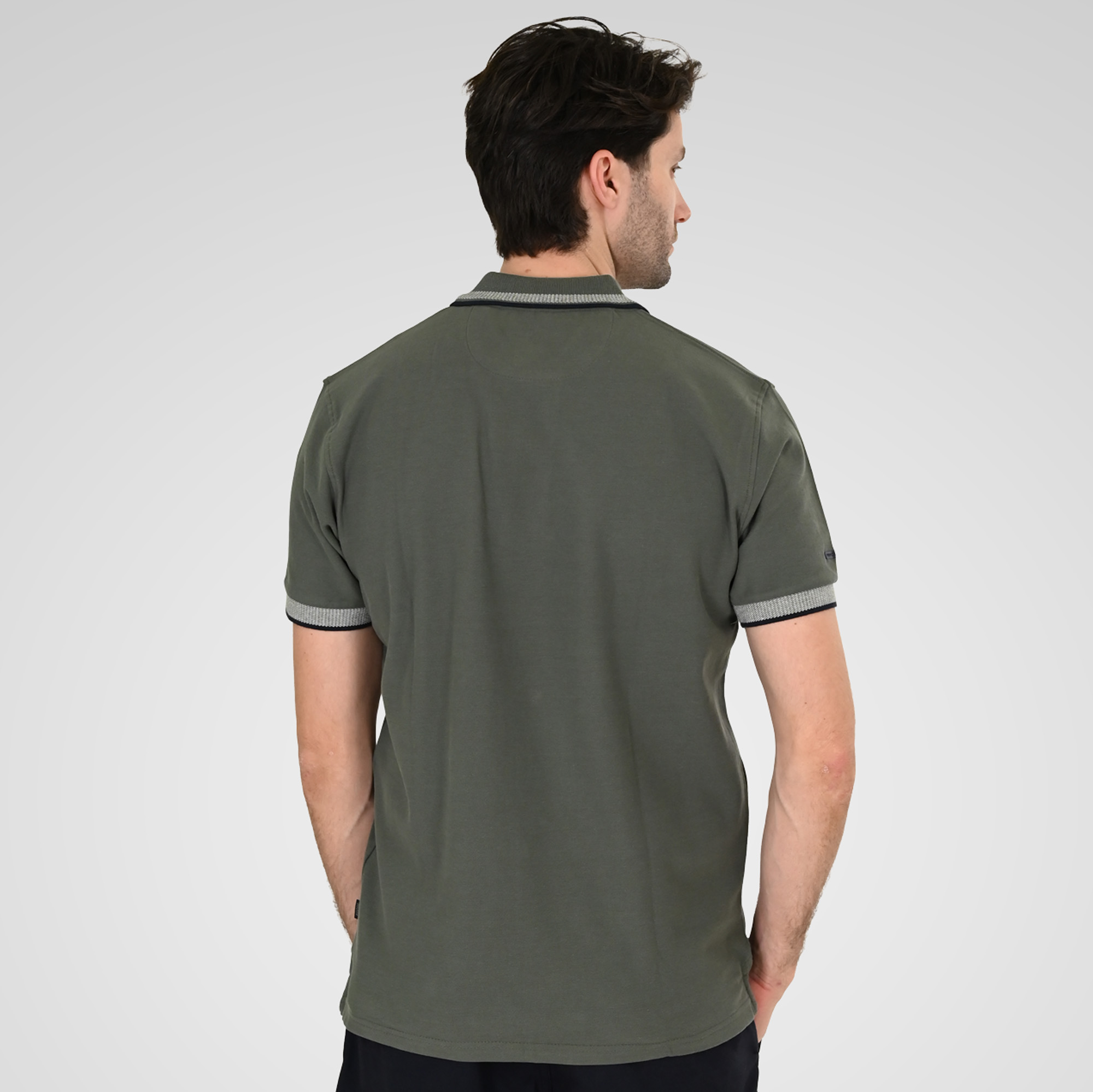 261PS-3077 POLO PIQUE AGAVE GREEN - Image 4