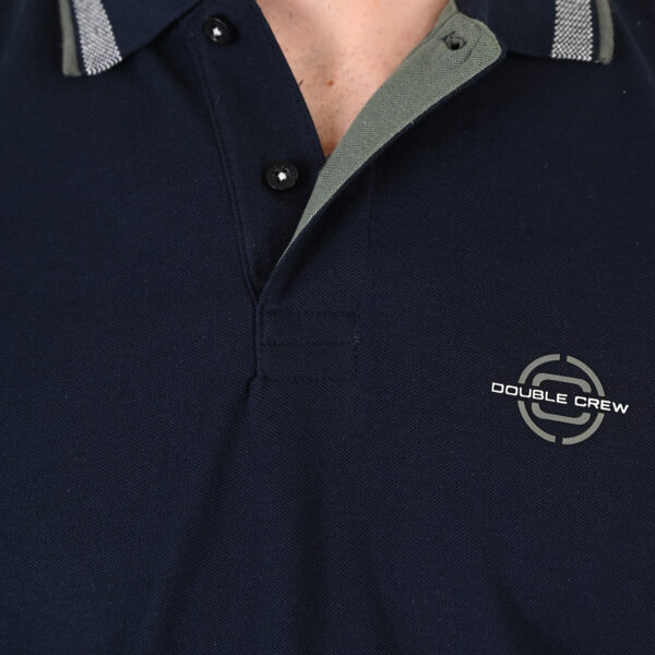 261PS-3077 POLO PIQUE NAVY