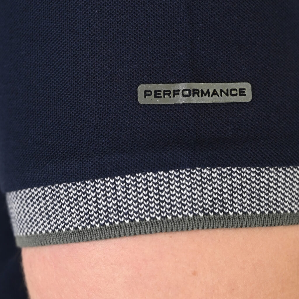 261PS-3077 POLO PIQUE NAVY
