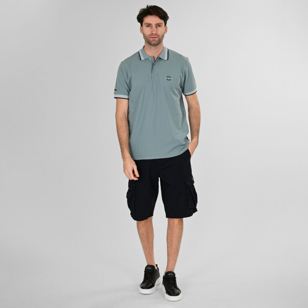 261PS-3077 POLO PIQUE REGENT BLUE
